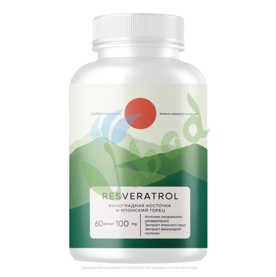 Комплексная пищевая добавка Resveratrol - 60 капсул
