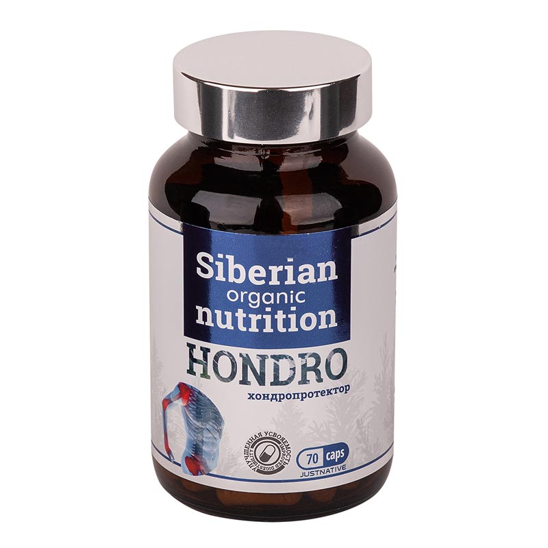 Siberian organic Hondro, хондропротектор 70 капс.