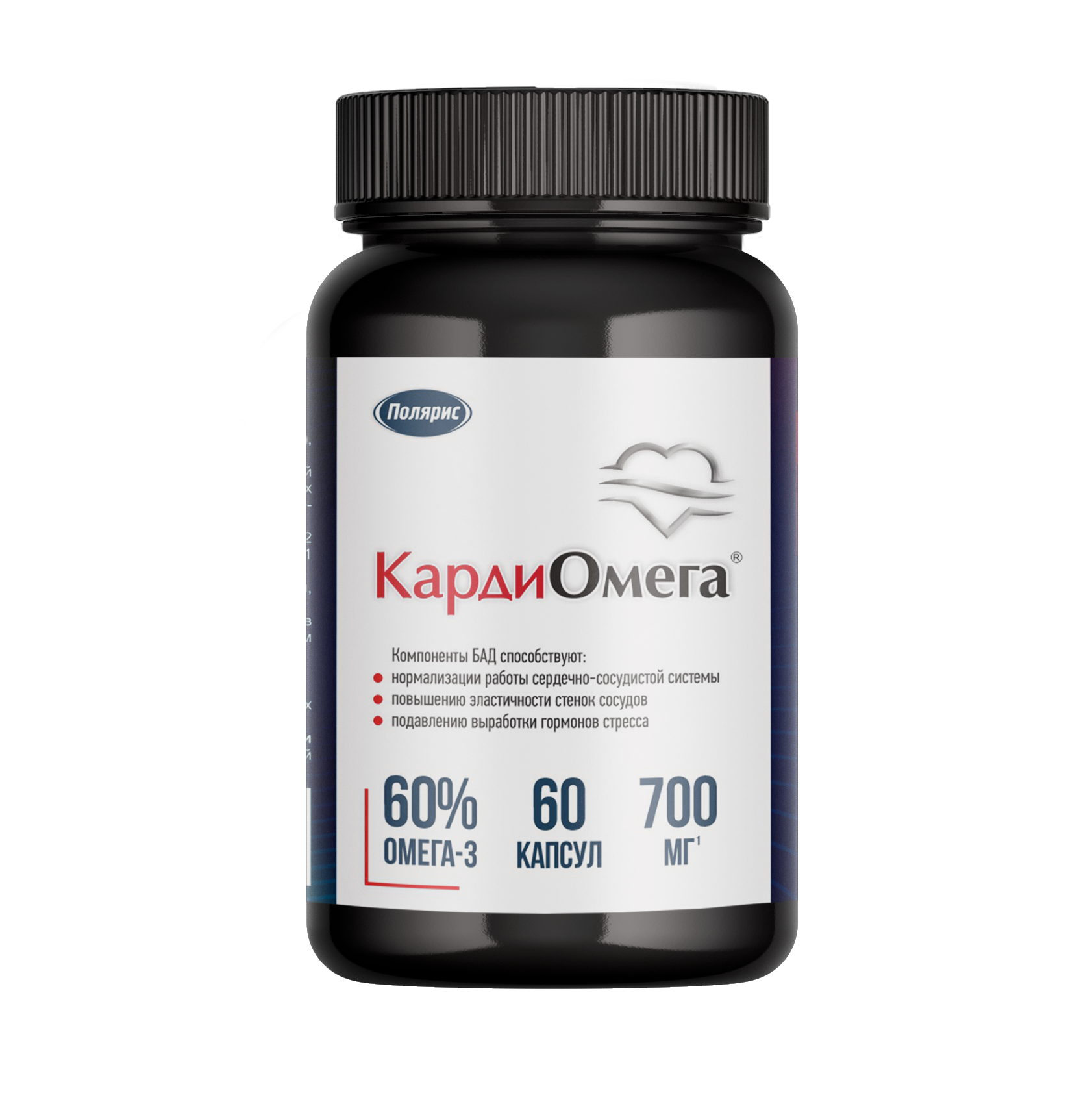 КардиОмега-3 60% 1300мг 60 капс(банка)